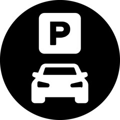 Car parking sign