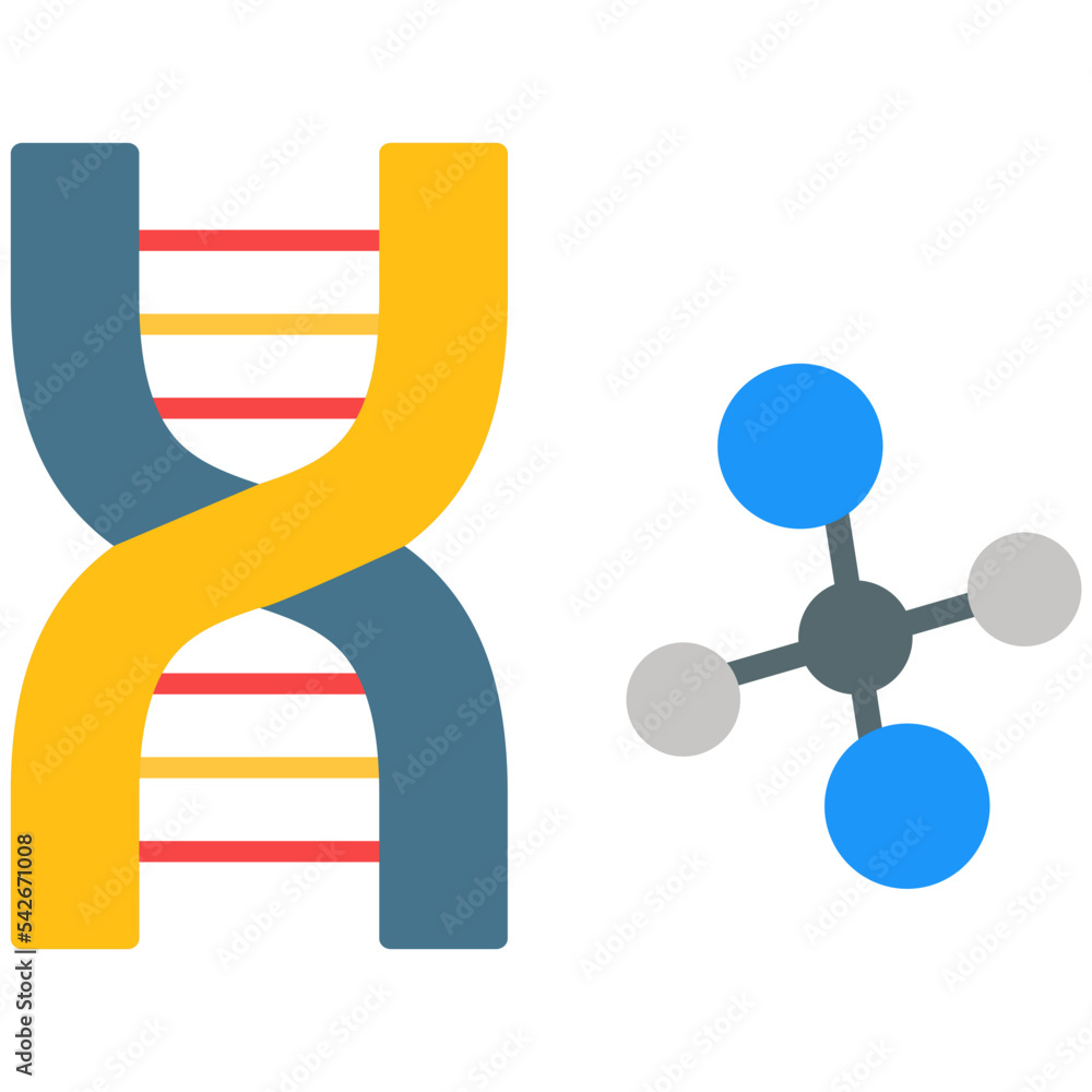 Canvas Prints dna icon