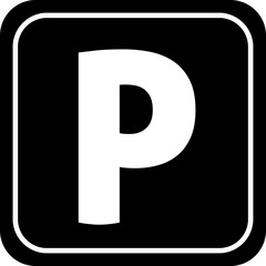 Car parking sign