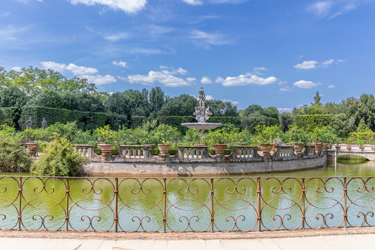 Piazzale dell'Isolotto, Giardino di Boboli, &agrave; Florence, Italie