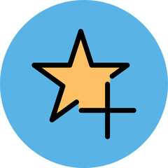 Add Star Vector icon which is suitable for commercial work and easily modify or edit it
