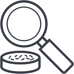 Magnifying Vector Icon