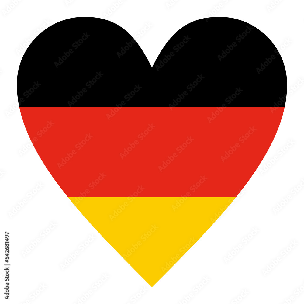 Sticker i love germany transparent png