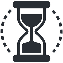Hourglass Vector Icon