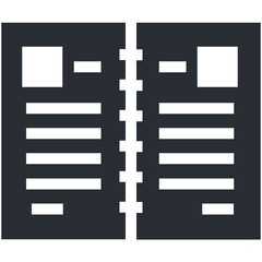 Obraz premium Resume Vector Icon