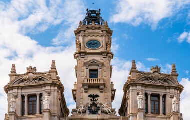 Town Hall of Valencia, Spain, Europe