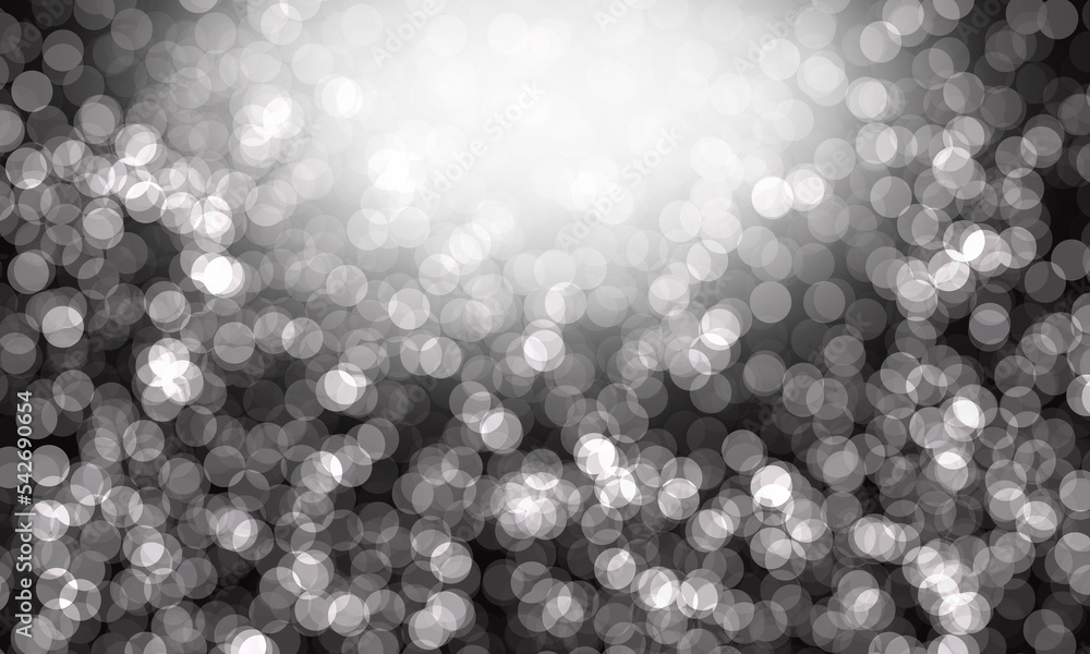 Poster abstract background with bokeh