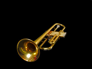 Classical orchestral trumpet for talented musicians.