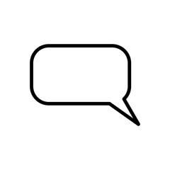 Fototapeta premium bubble chat,line,icon.vector.template,symbol