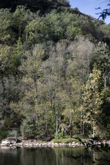 Les rives de la Dordogne à La Roque Gageac