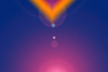 Abstract illustration background with colorful paints