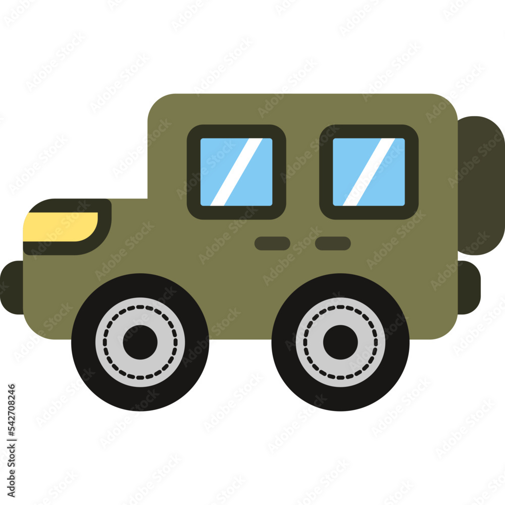 Poster jeep icon