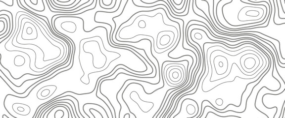Fototapeta premium Abstract topographic map background. Abstract topographic map background. Imitation of a geographical map. Geographic map conceptual design. Elegant background for presentations.