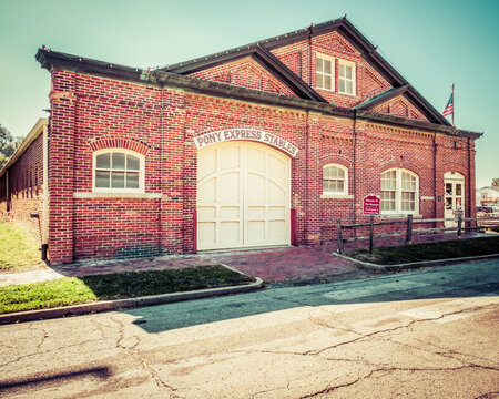 Pony Express Museum Vintage look St Joe Missouri
