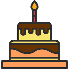 Birthday Cake Icon