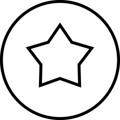 Award icon outline