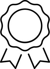 Award icon outline