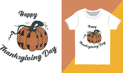 Happy Thanksgiving Day T-shirt graphic