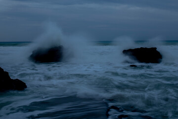 plages de surfeurs
