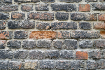 Wall from old bricks. Perfect as a background or texture.