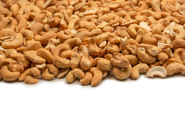 A group of almonds, pistachios, walnuts, macadamia, cashews.