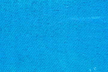 Abstract blue watercolor paint on canvas texture background