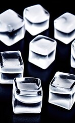 Ice cubes ,Ice cubes background