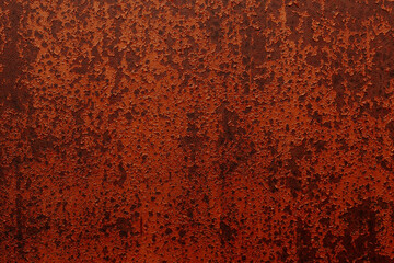 rusty orange metal wall abstract grunge background