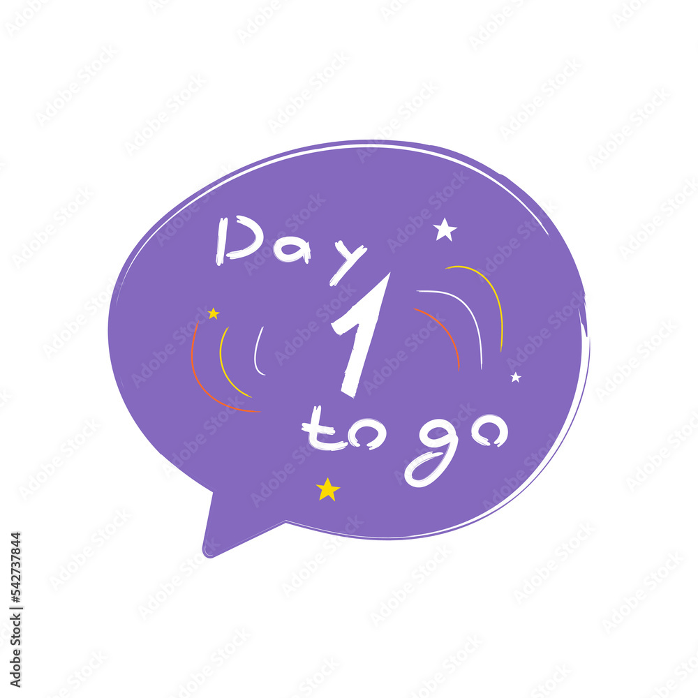 Poster days left badges and stickers. number of days left. countdown left days banner. count down vector ba