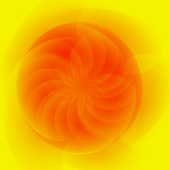 abstract gorgeous yellowish red flower background