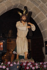 Sculptural passage of Holy Week in Talavera de la Reina, Toledo Spain.