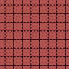 Decorative tartan plaid tiles pattern illustration
