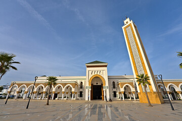 Obraz premium Masjid Lalla Abosh mosque in Tanger in Marocco