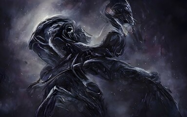 abstract painting texture, illustration art