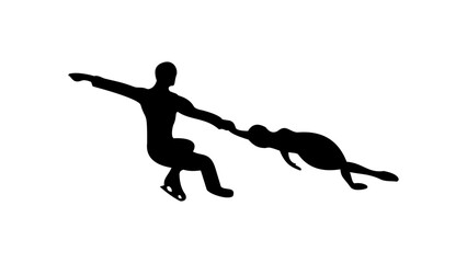 figure skating silhouette