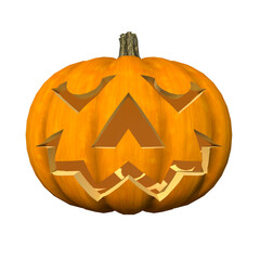 Halloween Carved Pumpkin 4 png