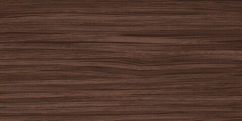 Uniform walnut wooden texture with horizontal veins. Vector wood background. Lining boards wall. Dried planks