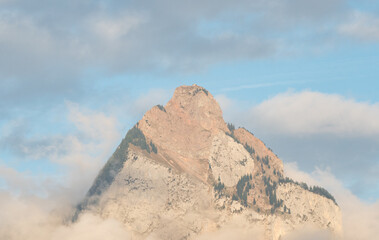 view of the Kleiner Mythen