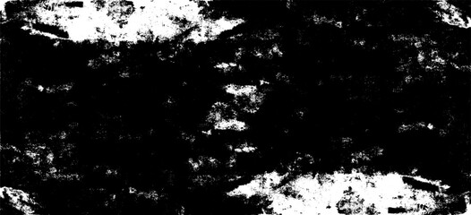 Rough black and white texture vector. Distressed overlay texture. Grunge background. Abstract textured effect. Vector Illustration. Black isolated on white background. EPS10