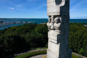 pomnik westerplatte - obrazy, fototapety, plakaty