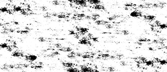 Rough black and white texture vector. Distressed overlay texture. Grunge background. Abstract textured effect. Vector Illustration. Black isolated on white background. EPS10