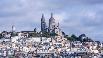 Fototapeta na wymiar Sacre-Coeur Basilica, Paris
