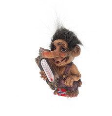 troll souvenir isolated on white background