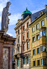 old town of Innsbruck in Austria