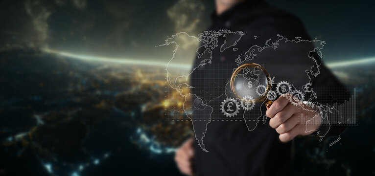 The concept of an analyst of the world market of foreign exchange .