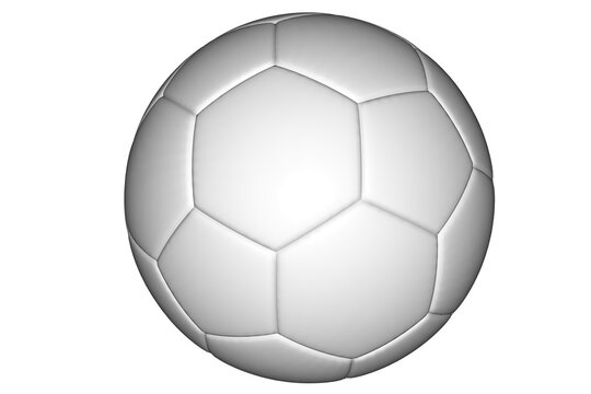 White Soccer Ball