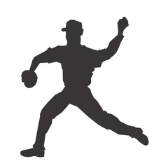 Playing Baseball PNG Format With Transparent Background