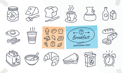 breakfast doodles on pos...	
Verzonden 15 minuten geleden
Mediatype: Vectoren

Breakfast doodles on post-its with editable strokes. Including mini icons and small line drawings