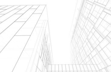 Fototapeta premium abstract architectural background