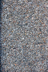 Closeup of the wall of a concrete building.